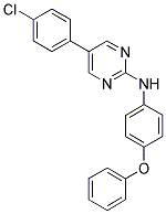 5-(4-CHLOROPHENYL)-N-(4-PHENOXYPHENYL)PYRIMIDIN-2-AMINE Struktur