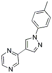 2-[1-(4-METHYLPHENYL)-1H-PYRAZOL-4-YL]PYRAZINE Struktur