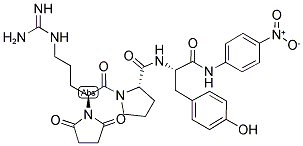 SUC-ARG-PRO-TYR-PNA Struktur