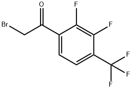 2,3-DIFLUORO-4-(TRIFLUOROMETHYL)PHENACYL BROMIDE price.