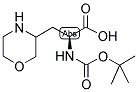 (S)-2-TERT-BUTOXYCARBONYLAMINO-3-MORPHOLIN-3-YL-PROPIONIC ACID Struktur