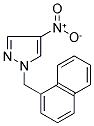 1-NAPHTHALEN-1-YLMETHYL-4-NITRO-1H-PYRAZOLE Struktur