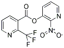 2-(TRIFLUOROMETHYL)PYRIDINE-3-CARBOXYLIC ACID, 2-NITROPYRIDIN-3-YL ESTER Struktur