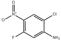 2-CHLORO-5-FLUORO-4-NITROANILINE Struktur