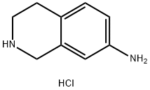 1,2,3,4-TETRAHYDRO-ISOQUINOLIN-7-YLAMINE HCL Structure