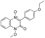 3-(4-ETHOXYPHENYL)-1-METHOXYQUINOXALIN-2(1H)-ONE 4-OXIDE Struktur