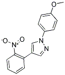 4-(2-[HYDROXY(OXIDO)AMINO]PHENYL)-1-(4-METHOXYPHENYL)-1H-PYRAZOLE Struktur