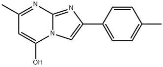 7-METHYL-2-(4-METHYLPHENYL)IMIDAZO[1,2-A]PYRIMIDIN-5-OL Struktur