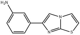 3-IMIDAZO[2,1-B][1,3]THIAZOL-6-YLANILINE Struktur