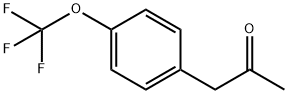 (4-(TRIFLUOROMETHOXY)PHENYL)ACETONE Struktur