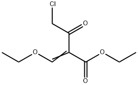 ETHYL (Z)-2-(2-CHLOROACETYL)-3-ETHOXY-2-PROPENOATE Struktur