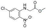 N-(5-CHLORO-2-NITROPHENYL)-GLYCINE METHYL ESTER Struktur