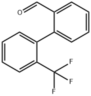 2'-TRIFLUOROMETHYL-BIPHENYL-2-CARBALDEHYDE Struktur