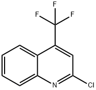 2-CHLORO-4-(TRIFLUOROMETHYL)QUINOLINE Struktur