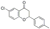 6-CHLORO-4'-METHYLFLAVANONE Struktur