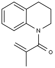 1-METHACRYLOYL-1,2,3,4-TETRAHYDROQUINOLINE Struktur