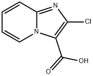 2-CHLORO-IMIDAZO[1,2-A]PYRIDINE-3-CARBOXYLIC ACID Struktur