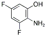 2-AMINO-3,5-DIFLUORO-PHENOL Struktur