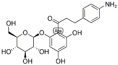 4-AMINOPHLORIZIN Struktur