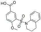 3-(3,4-DIHYDRO-2H-QUINOLINE-1-SULFONYL)-4-METHOXY-BENZOIC ACID Struktur