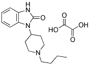 1-(1-BUTYL)-4-(2-OXO-1-BENZIMIDAZOLINYL)PIPERIDINE OXALATE Struktur