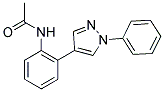 N-[2-(1-PHENYL-1H-PYRAZOL-4-YL)PHENYL]ACETAMIDE Struktur