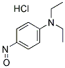 N,N-DIETHYL-4-NITROSOANILINE HYDROCHLORIDE Struktur