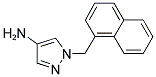 1-NAPHTHALEN-1-YLMETHYL-1H-PYRAZOL-4-YLAMINE Struktur