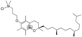 DL-O-TOCOPHEROLOXYPROPYLDIMETHYLCHLOROSILANE Struktur