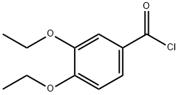 3,4-DIETHOXY-BENZOYL CHLORIDE Struktur