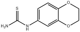 (2,3-DIHYDRO-BENZO[1,4]DIOXIN-6-YL)-THIOUREA Struktur