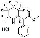 METHYLPHENIDATE-D9 HCL (PIPERIDINE-D9) Struktur