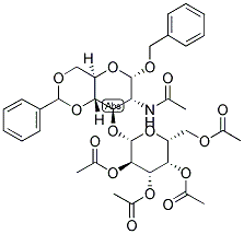 2-乙酰氨基-3-O-(2,3,4,6-四-O-乙酰基-Β-D-吡喃半乳糖基)-4,6-O-亞芐基-2-脫氧-Α-D-吡喃葡萄糖