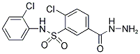 2-CHLORO-N-(2-CHLORO-PHENYL)-5-HYDRAZINOCARBONYL-BENZENESULFONAMIDE Struktur