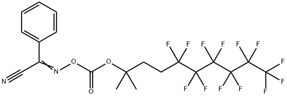 2-[2-(1H,1H,2H,2H-PERFLUOROOCTYL)ISOPROPOXYCARBONYLOXYIMINO]-2-PHENYLACETONITRILE