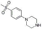 1-[4-(METHYLSULFONYL)PHENYL]PIPERAZINE Struktur