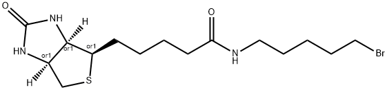 BIOTIN 5-BROMOPENTYLAMIDE Struktur