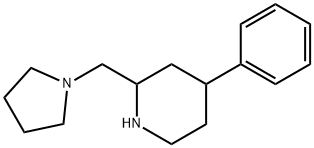 4-PHENYL-2-PYRROLIDIN-1-YLMETHYL-PIPERIDINE Struktur