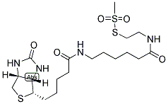 2-((6-((BIOTINYL)AMINO)HEXANOYL)AMINO)ETHYL METHANESULFONATE Struktur