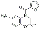 (6-AMINO-2,2-DIMETHYL-2,3-DIHYDRO-BENZO[1,4]OXAZIN-4-YL)-FURAN-2-YL-METHANONE Struktur