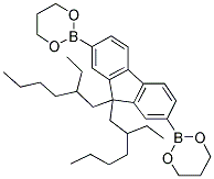 9,9-DI(2'-ETHYLHEXYL)FLUORENE-2,7-BIS(TRIMETHYLENE BORATE) Struktur