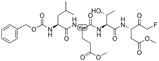 Z-LE(OME)TD(OME) FLUOROMETHYLKETONE Struktur