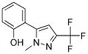 2-[1-METHYL-3-(TRIFLUOROMETHYL)-1H-PYRAZOL-5-YL]PHENOL Struktur