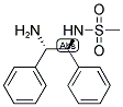 (1S,2S)-N-METHANESULFONYL-1,2-DIPHENYL-1,2-ETHANEDIAMINE Struktur