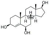 4-ANDROSTEN-3-BETA, 6-BETA, 17-BETA-TRIOL Struktur