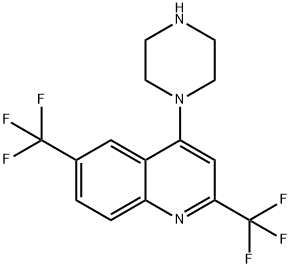 1-[2,6-BIS(TRIFLUOROMETHYL)QUINOL-4-YL]PIPERAZINE price.