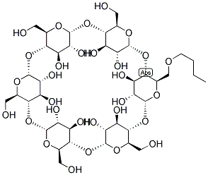 BUTYL-ALPHA-CYCLODEXTRIN Struktur