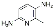 6-METHYL-PYRIDINE-2,5-DIAMINE Struktur