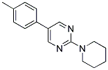 5-(4-METHYLPHENYL)-2-PIPERIDIN-1-YLPYRIMIDINE Struktur