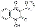 1-HYDROXY-3-(FURAN-2-YL)-1H-QUINOXALINE-2-ONE 4-OXIDE Struktur